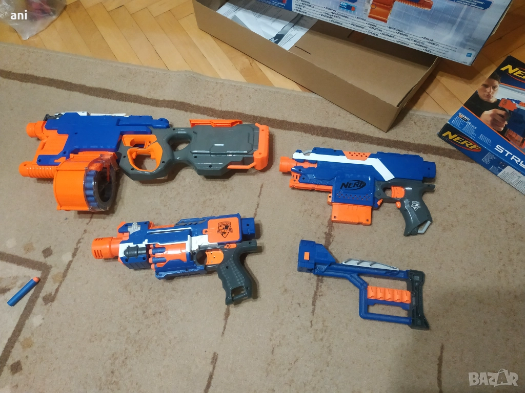 Продавам детски оръжия NERF, снимка 1