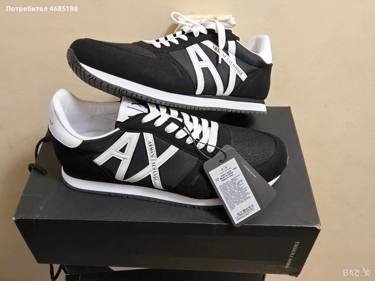 Чисто нови оригинални маратонки Armani Exchange, снимка 1