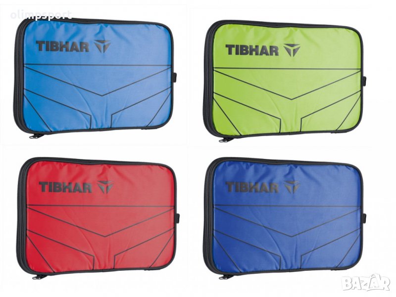 калъф за хилка за тенис на маса Tibhar cover "T" нов цип за лесно поставяне термоустойчив единиèн , снимка 1