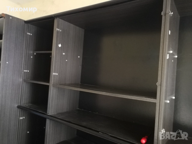 Модулен сет шкафове и етажерки за спалня / всекидневна, снимка 7 - Секции и витрини - 47559315