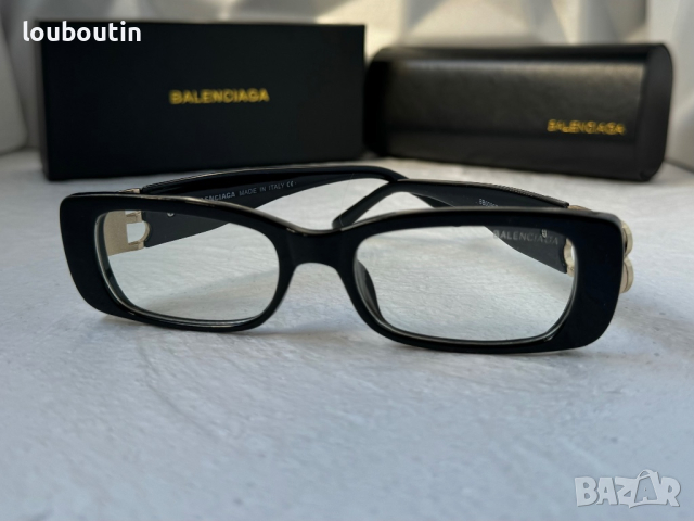 Balenciaga прозрачни слънчеви,диоптрични рамки очила за компютър , снимка 3 - Слънчеви и диоптрични очила - 44884668