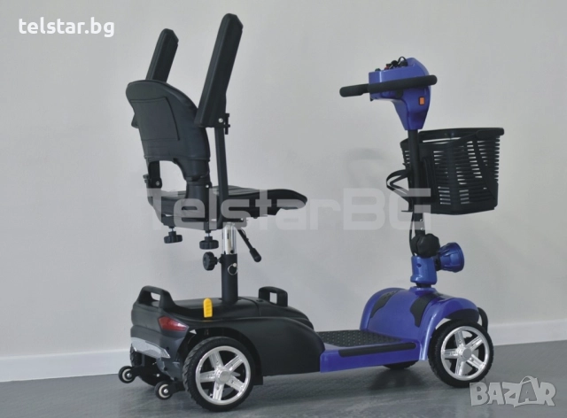 Електрическа четириколка TS-180F NEW V.2 350W 24V Нов модел. Лека, разглобяема, събира се в багажник, снимка 9 - Мотоциклети и мототехника - 52414840