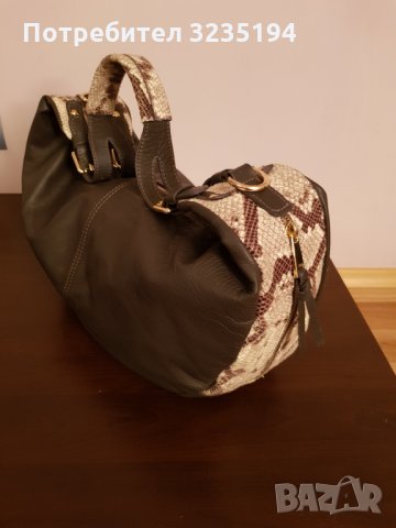 Италианска кожена чанта, снимка 2 - Чанти - 35238279