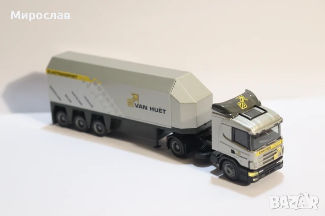 HERPA H0 1/87 SCANIA КАМИОН МОДЕЛ ТРАНСПОРТ НА СТЪКЛО, снимка 5 - Колекции - 50919760