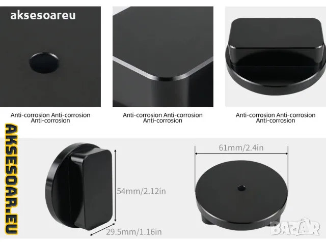 Здрава висококачествена алуминиева подложка адаптер за крик и подемник за коли алуминиев тампон BMW, снимка 11 - Аксесоари и консумативи - 48041126