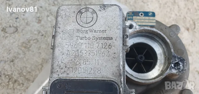 Турбо за бмв 3.0d н57 7 series bmw 730d f01 n57 530d f10 Turbo Borg Warner 7808165-08, снимка 10 - Части - 47770587