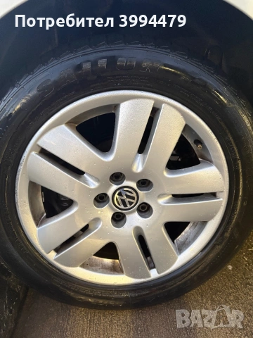 Гуми с джанти 5х100, снимка 5 - Гуми и джанти - 53444096
