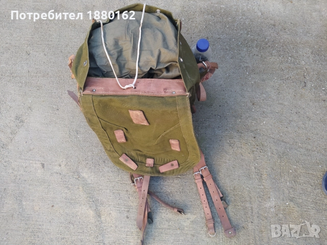 Военни брезентови раници  , снимка 10 - Екипировка - 52800961
