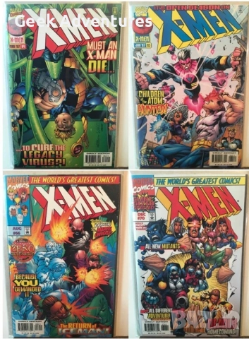 Комикси X-MEN над 50 броя Английски Издания Marvel Comics, снимка 7 - Списания и комикси - 51923463