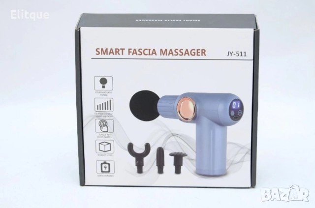 Масажор с 4 приставки, снимка 4 - Масажори - 52862530