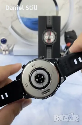 2025 НОВ Модел Луксозен Смарт часовник Голям 1,6" AMOLED дисплей Памет 4G ROM , снимка 15 - Водоустойчиви - 47401350