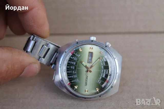 Японски календарен часовник ''Orient'' , снимка 4 - Мъжки - 50194722