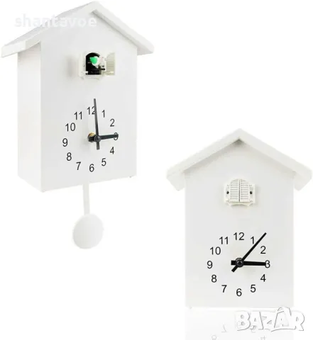 Стенен часовник с кукувица и махало , снимка 9 - Стенни часовници - 49368653