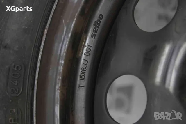 Гума с джанта 15 цола за Kia Carens II 4x114.3 6J (2002-2006), снимка 3 - Гуми и джанти - 49268065