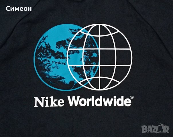 Nike DRI-FIT Worldwide GFX Sweatshirt оригинално горнище XL Найк памук, снимка 6 - Спортни дрехи, екипи - 43584136