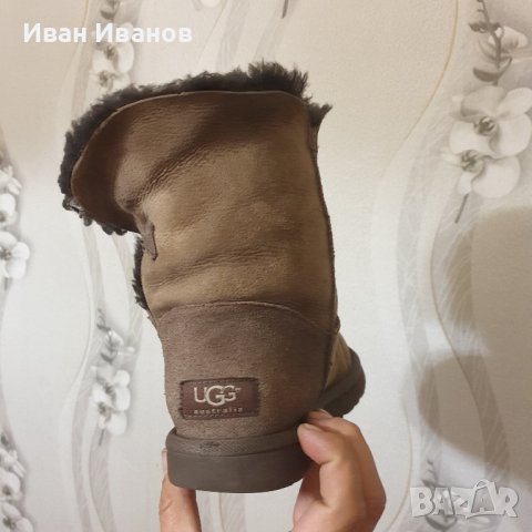 боти UGG Bailey Button 5803  номер 38, снимка 7 - Дамски боти - 42995169