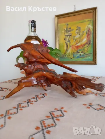 Авторски скулптури 7 бр., - пластика от дърво, ръчна изработка, уникати, 1987-1988 г.