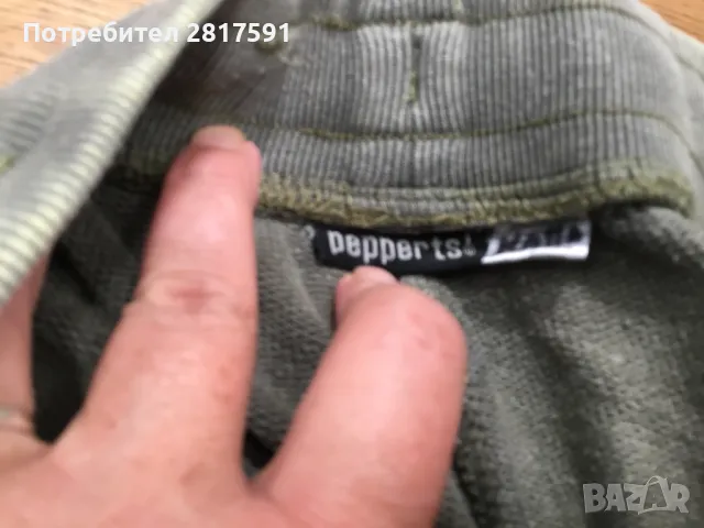 Долница анцуг Pepperts, тъмно зелен, размер 158-164 см, снимка 4 - Детски анцузи и суичери - 47730579