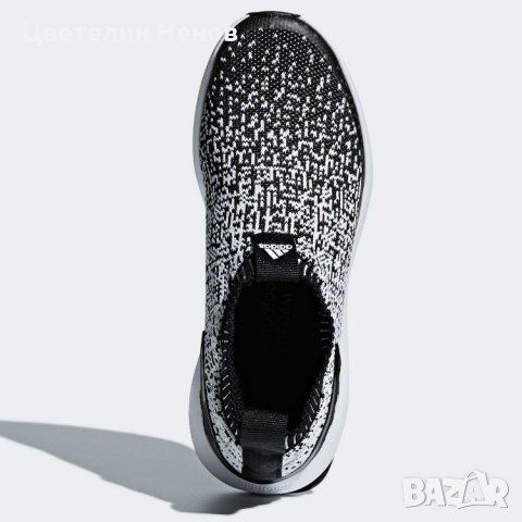 маратонки ADIDAS RAPIDARUN LACELESS KNIT BLACK  номер 39,5-40 , снимка 5 - Маратонки - 26727607