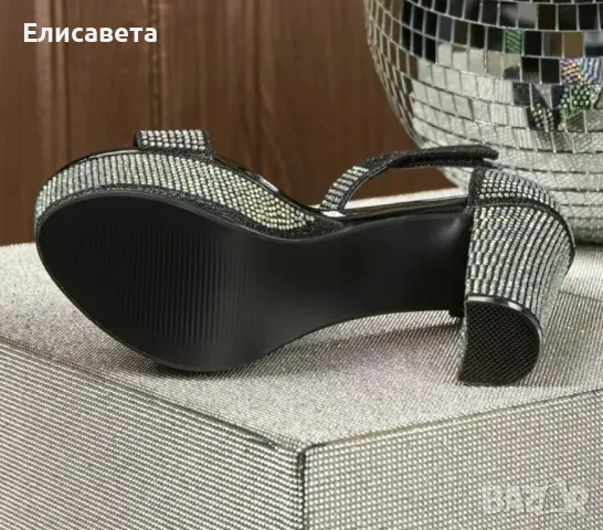 Дамски модерни сандали на платформа , снимка 7 - Сандали - 50127853