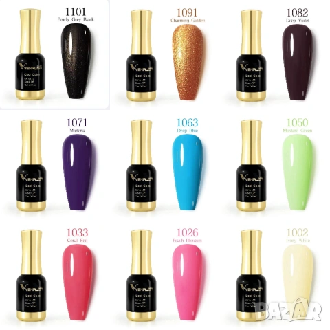  12мл VENALISA UV & LED гел лак  , снимка 11 - Продукти за маникюр - 28603747