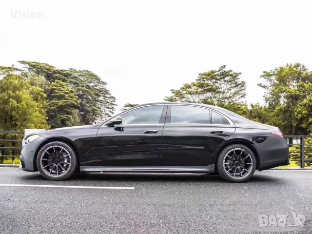 S63AMG W223 пакет Mercedes предна броня задна броня прагове дифузьор накрайници джанти , снимка 8 - Части - 43998629