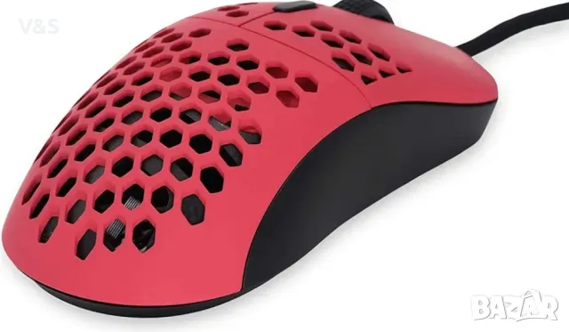 Гейминг мишка Gwolves Hati HTM Лека кабелна мишка за игри с пчелна пита, ~56 g, 3389 сензор, 16 000 , снимка 2 - Клавиатури и мишки - 48667084