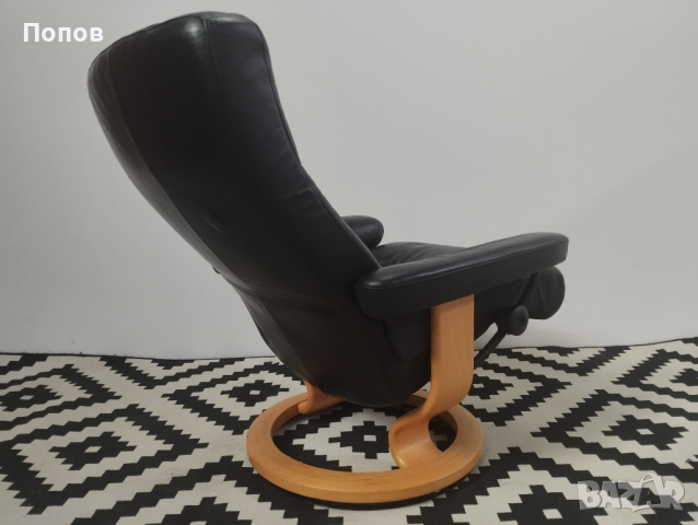 Ekornes Stressless релакс кресло, снимка 4 - Дивани и мека мебел - 44846201