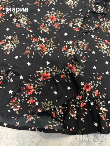 Нова рокля с къдрици М, снимка 2 - Рокли - 51109928