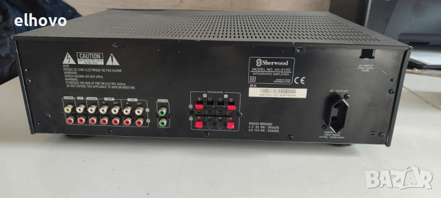 Стерео усилвател Sherwood AX-4103, снимка 8 - Ресийвъри, усилватели, смесителни пултове - 52476674