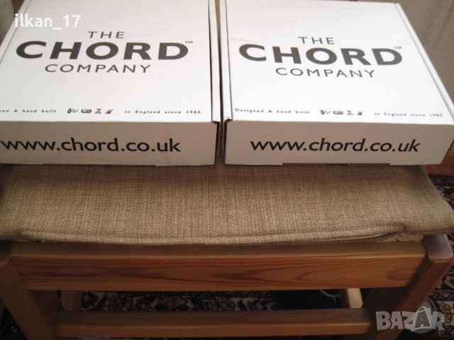 Чинчове Качествен стерео аудио кабел Chord C-Line Audio 2Комплекта по 2 Метра Внос Герман 2RCA-2RCA , снимка 8 - Аудиосистеми - 52422781