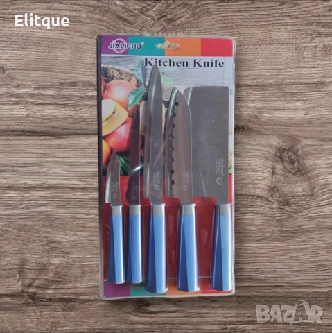 Кухненски комплект за рязане от 5 части, снимка 2 - Други - 52894867