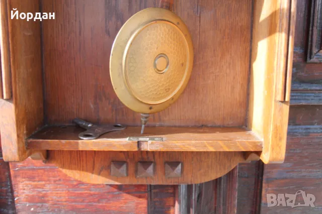 Немски стенен часовник ''Густав Бенкер'', снимка 14 - Антикварни и старинни предмети - 49987926