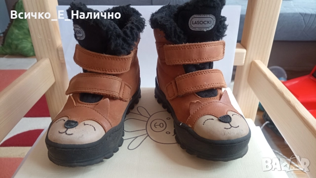 Бебешки ботуши / Детски ботуши Lasocki (кожа, непромокаеми, р. 25), снимка 2 - Бебешки боти и ботуши - 51883563