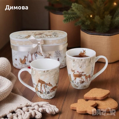 Коледна приказка сервизи, снимка 3 - Други стоки за дома - 52287776