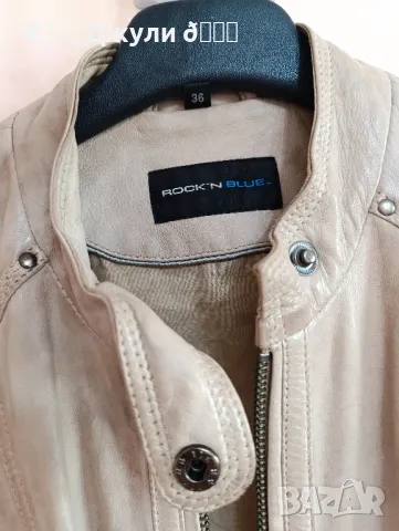 Яке от естествена кожа Rock'n Blue, снимка 3 - Якета - 49973554