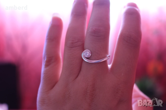 Уникален сребърен пръстен - модел R097, снимка 4 - Пръстени - 51987258