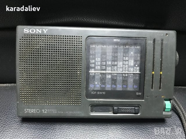 Радио(транзистор)Sony ICF-SW10, снимка 1 - Радиокасетофони, транзистори - 44087048