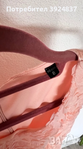 Розова детска рокля, снимка 3 - Детски рокли и поли - 51708340