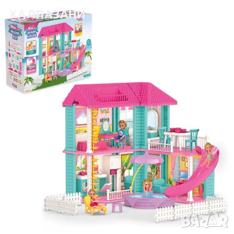 DEDE КЪЩАТА НА МИЛА В МАЯМИ 03766, снимка 2 - Кукли - 43200538