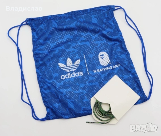 adidas stan smith x BAPE, снимка 8 - Маратонки - 53080083