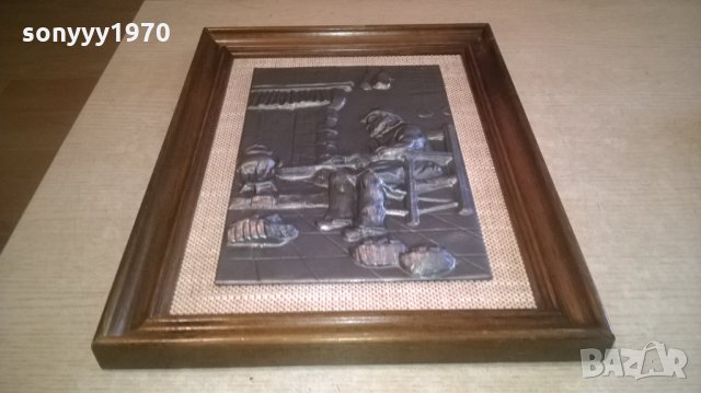 senecal 1952-made in france-стареца и огнището-внос франция, снимка 3 - Колекции - 26711190