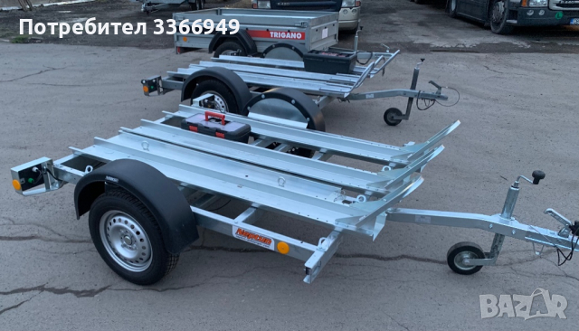 Ремаркета за мотори и АТВ под наем, снимка 4 - Ремаркета - 36534079