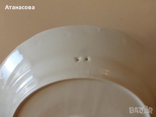 Порцеланова чиния за стена на Висше Военно Училище ВНВСУ "Ген Благой Иванов" 1973 г, снимка 9 - Антикварни и старинни предмети - 44087979