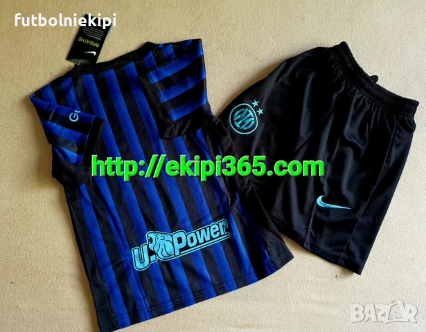 Inter Milano титулярен детски футболен екип 2025/26, снимка 2 - Детски комплекти - 51129140