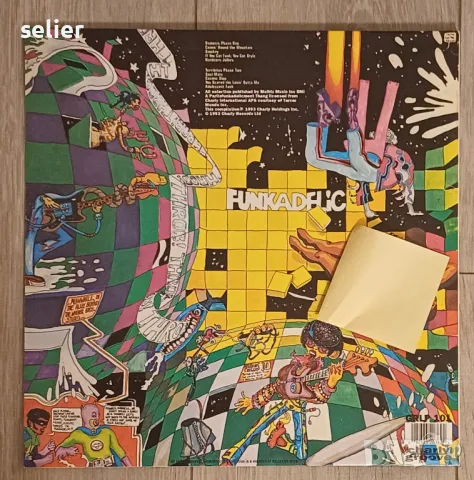 Предлагам ви още една невероятна плоча на една невероятна група в страхотно състояние :  Funkadelic , снимка 2 - Грамофонни плочи - 50212295