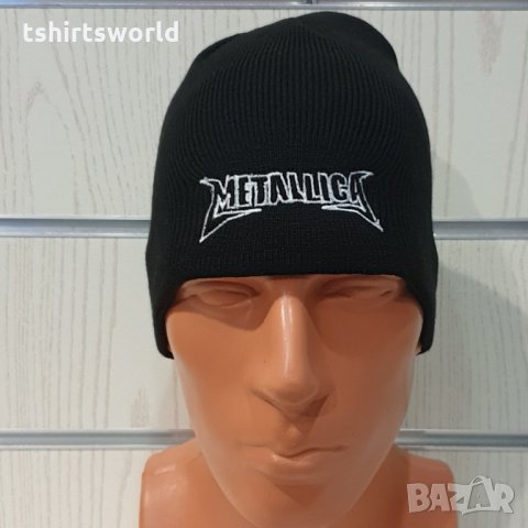 Нова зимна шапка на музикалната група METALLICA, снимка 3 - Шапки - 35437410