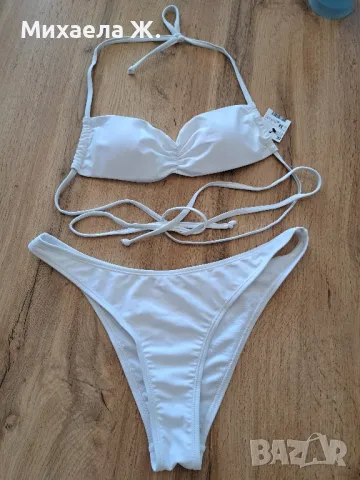 Нов бял бански Pimkie S размер