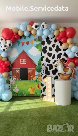 Детска фотозона за рожден ден – Бос бебе, Спайдърмен, Русалка, снимка 5 - Декорация - 52793752