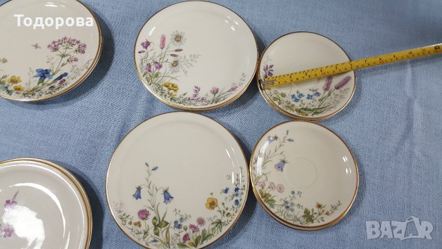 Порцеланови чинии  - Бавария - 16 броя, снимка 8 - Антикварни и старинни предмети - 32891745